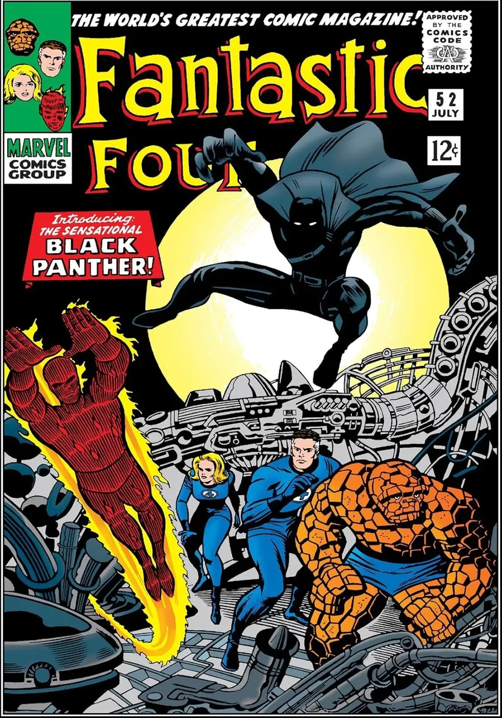 Cover of Fantastic Four #52