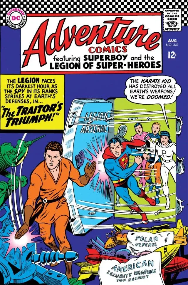 Cover of Adventure Comics #347