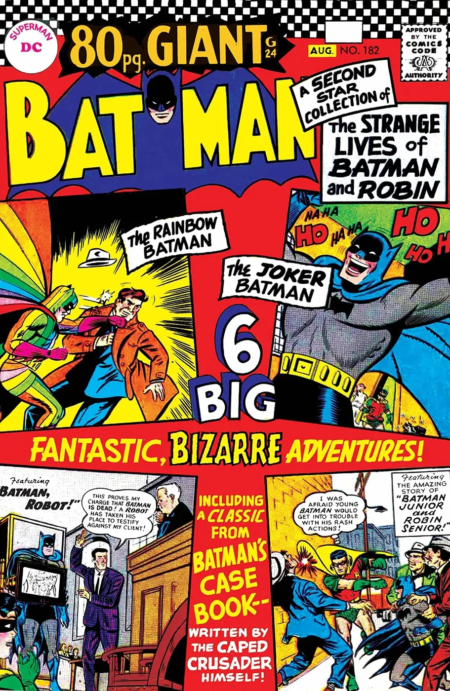 Cover of Batman #182