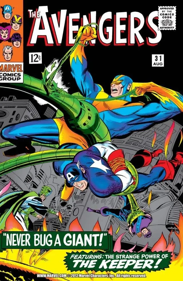 Cover of The Avengers #31