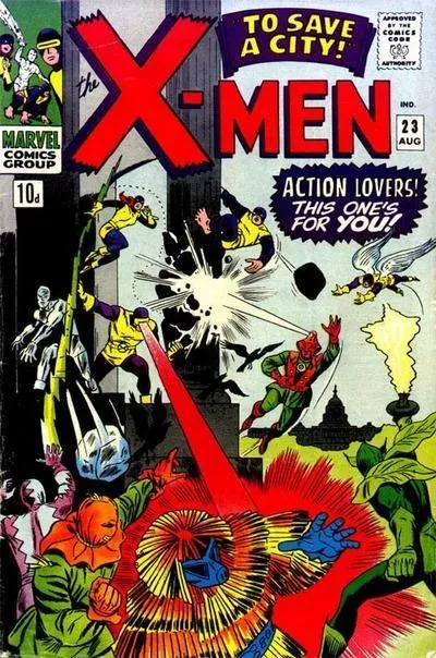 Cover of The X-Men #23