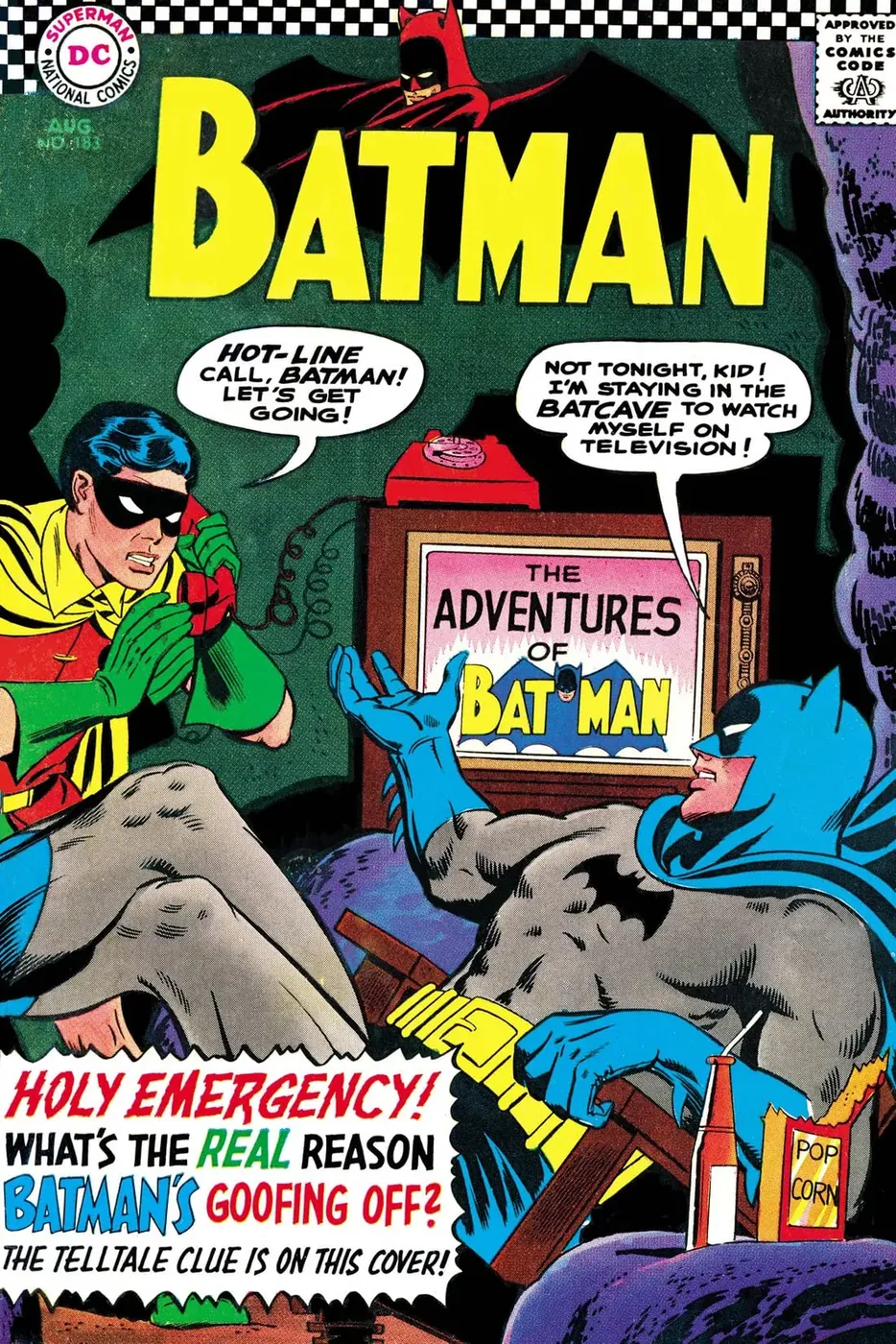 Cover of Batman #183