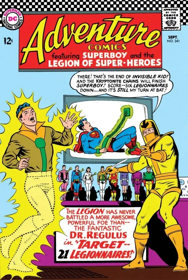 Cover of Adventure Comics #348