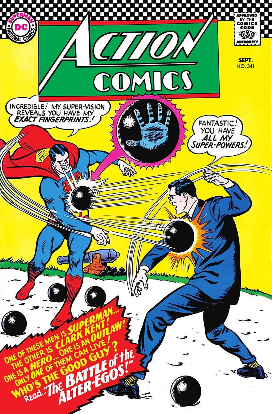 Cover of Action Comics #341