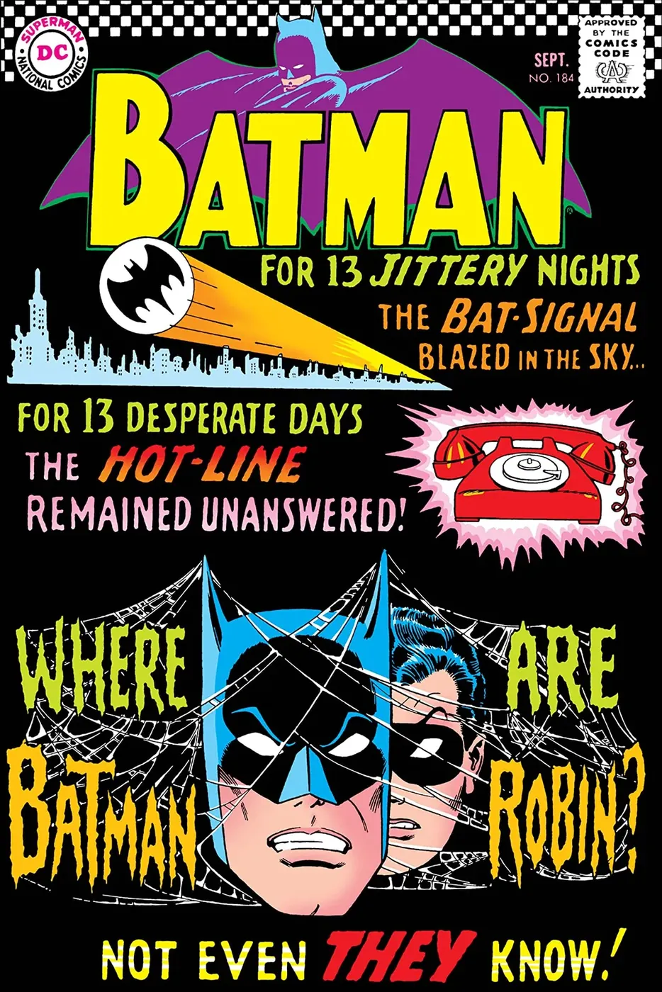 Cover of Batman #184