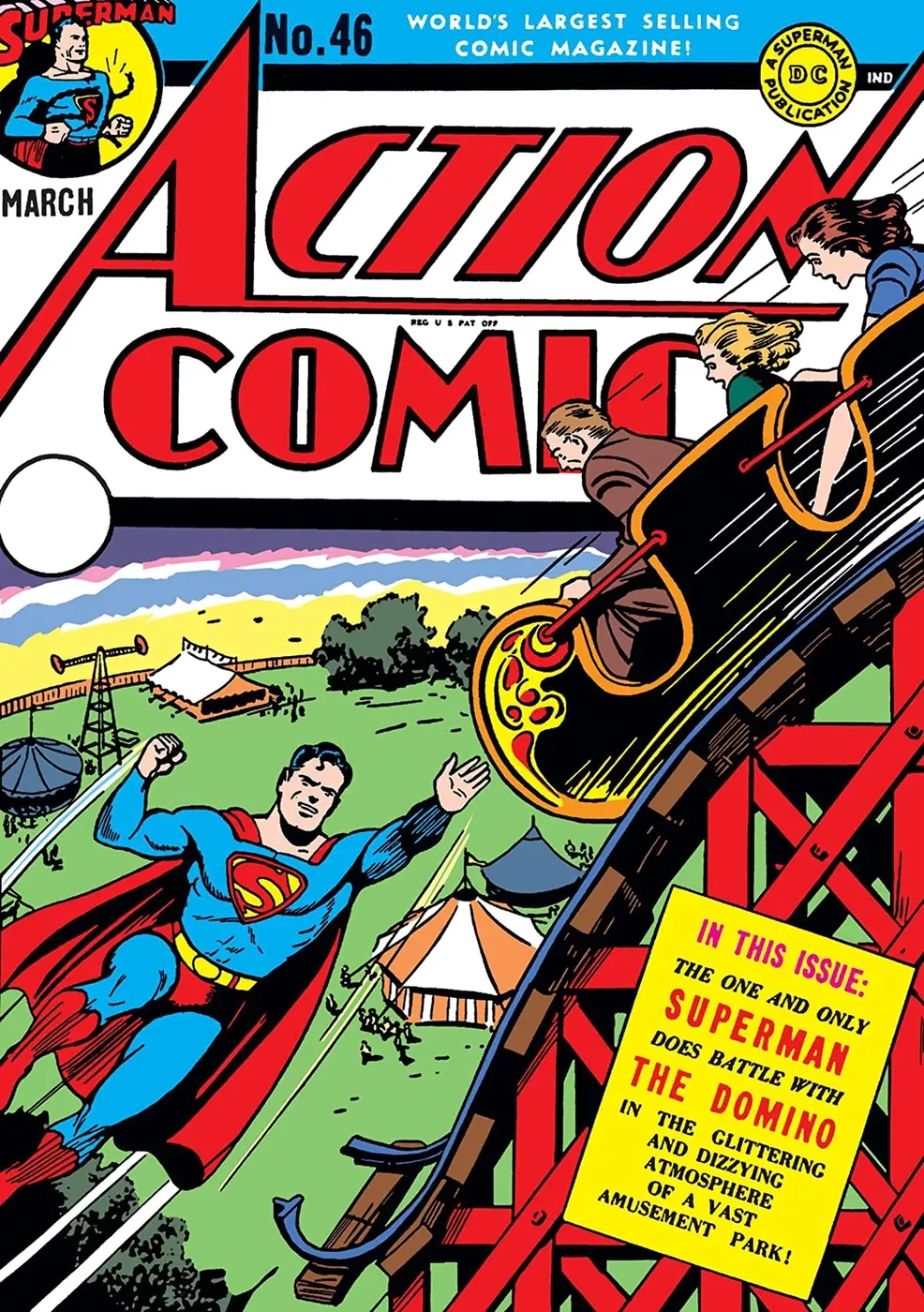 Cover of Action Comics #46