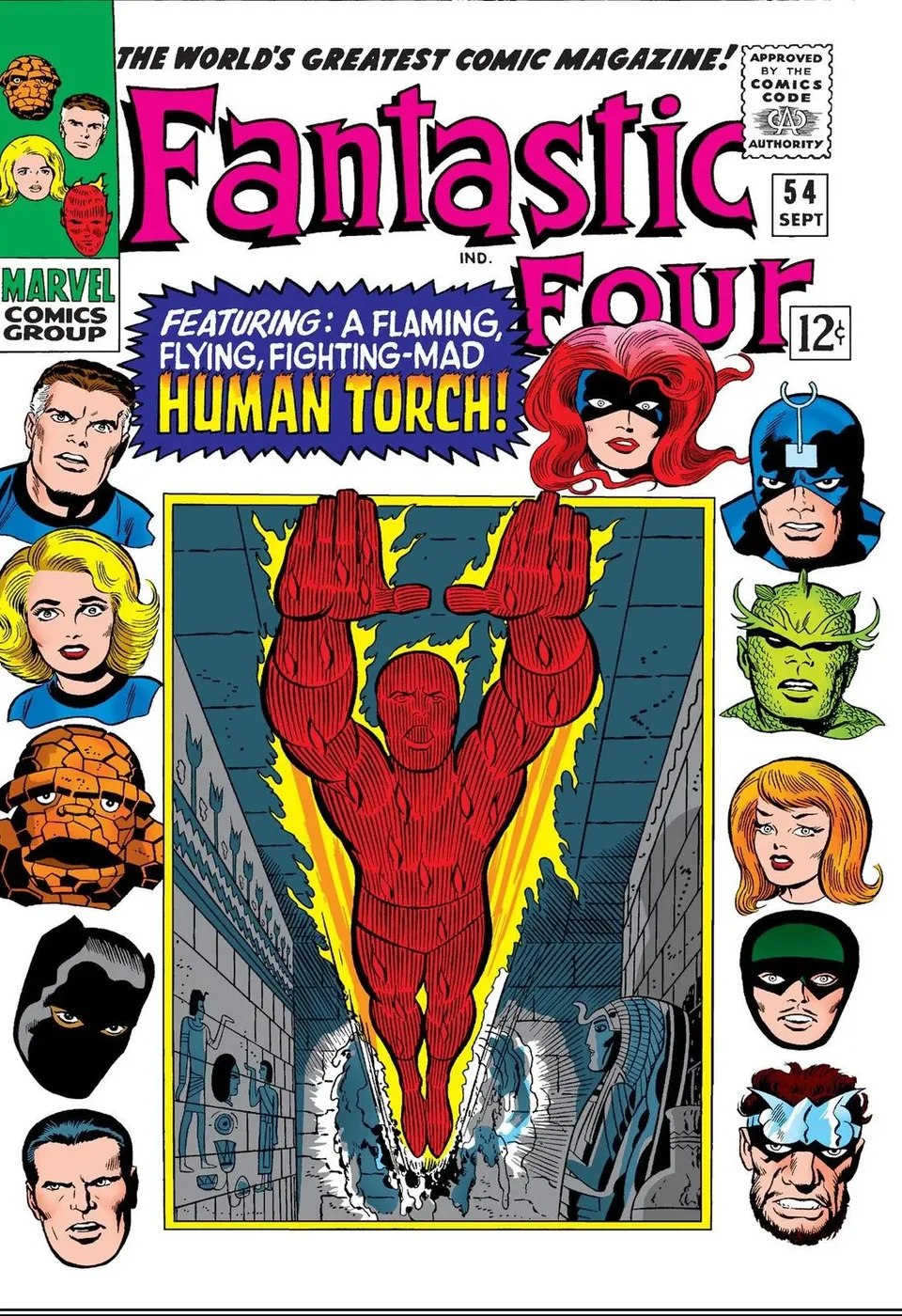 Cover of Fantastic Four #54