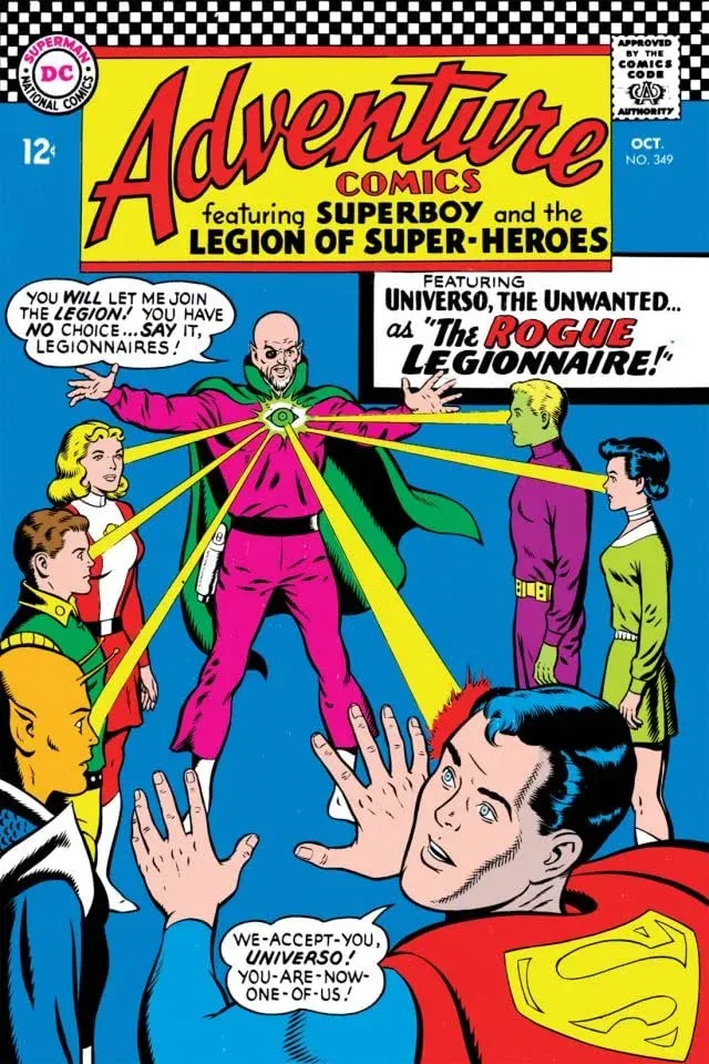 Cover of Adventure Comics #349