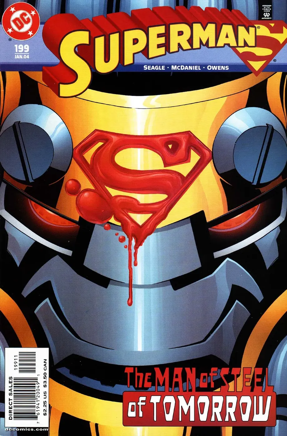 Cover of Superman #199