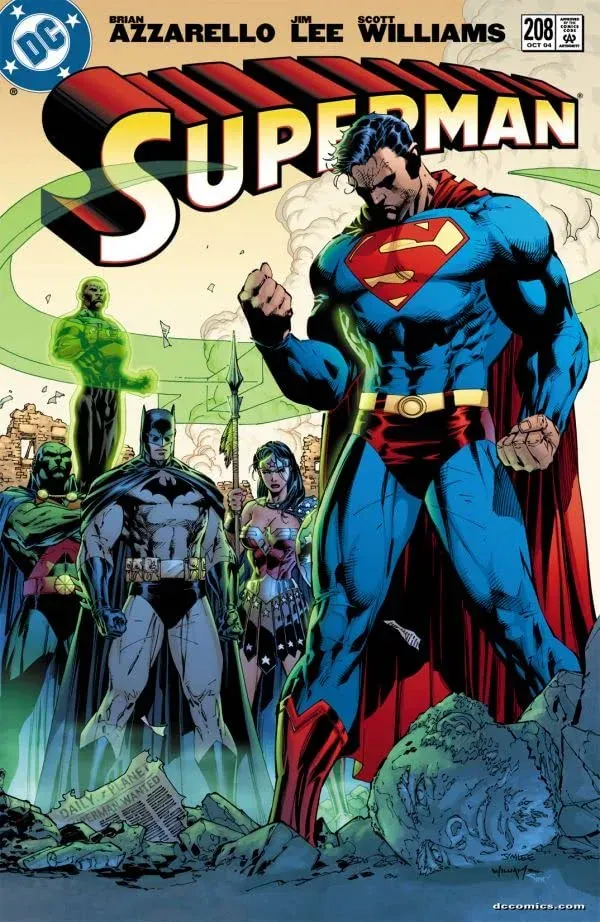 Cover of Superman #208