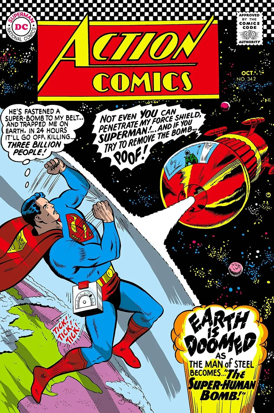 Cover of Action Comics #342