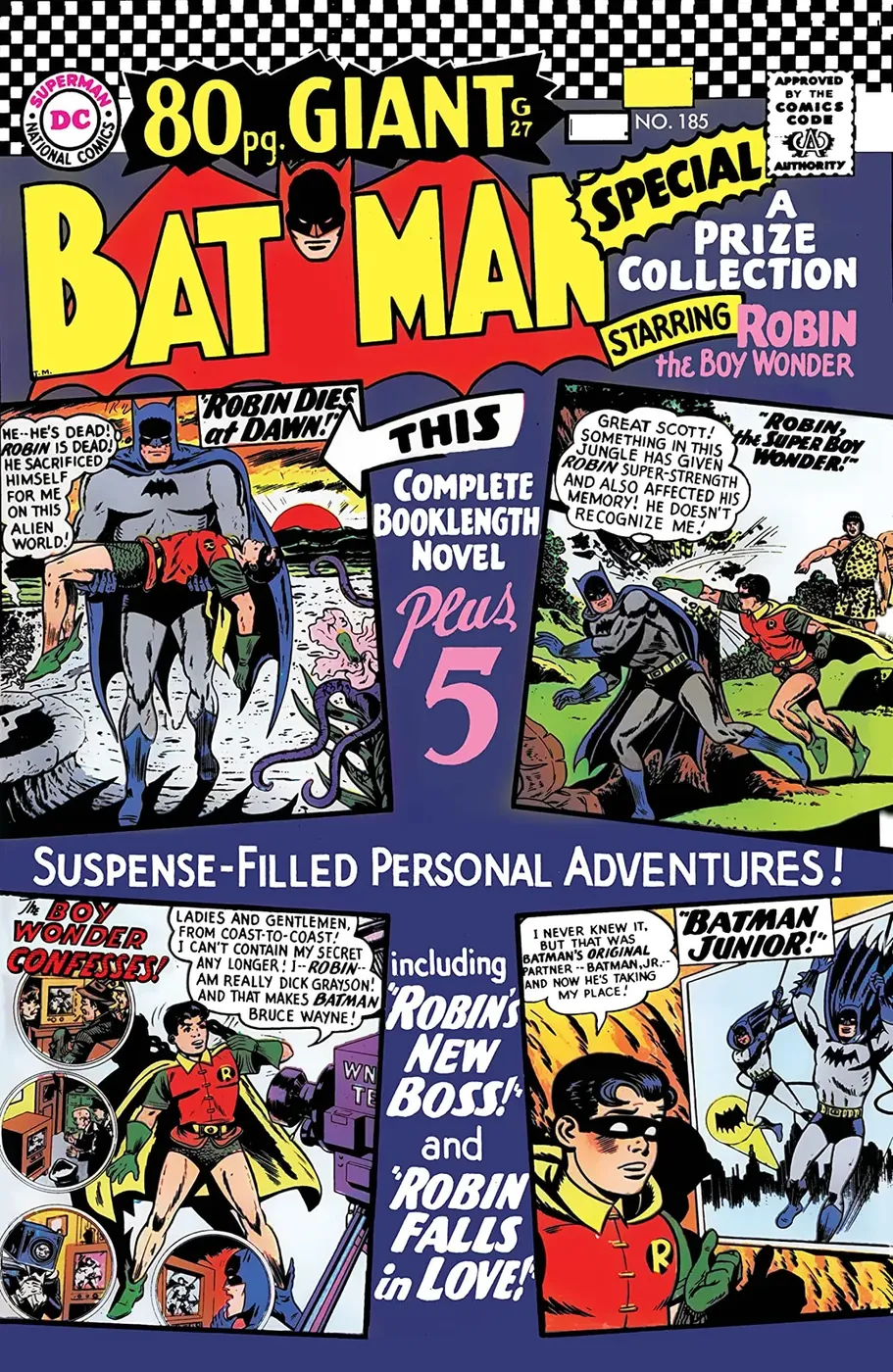 Cover of Batman #185