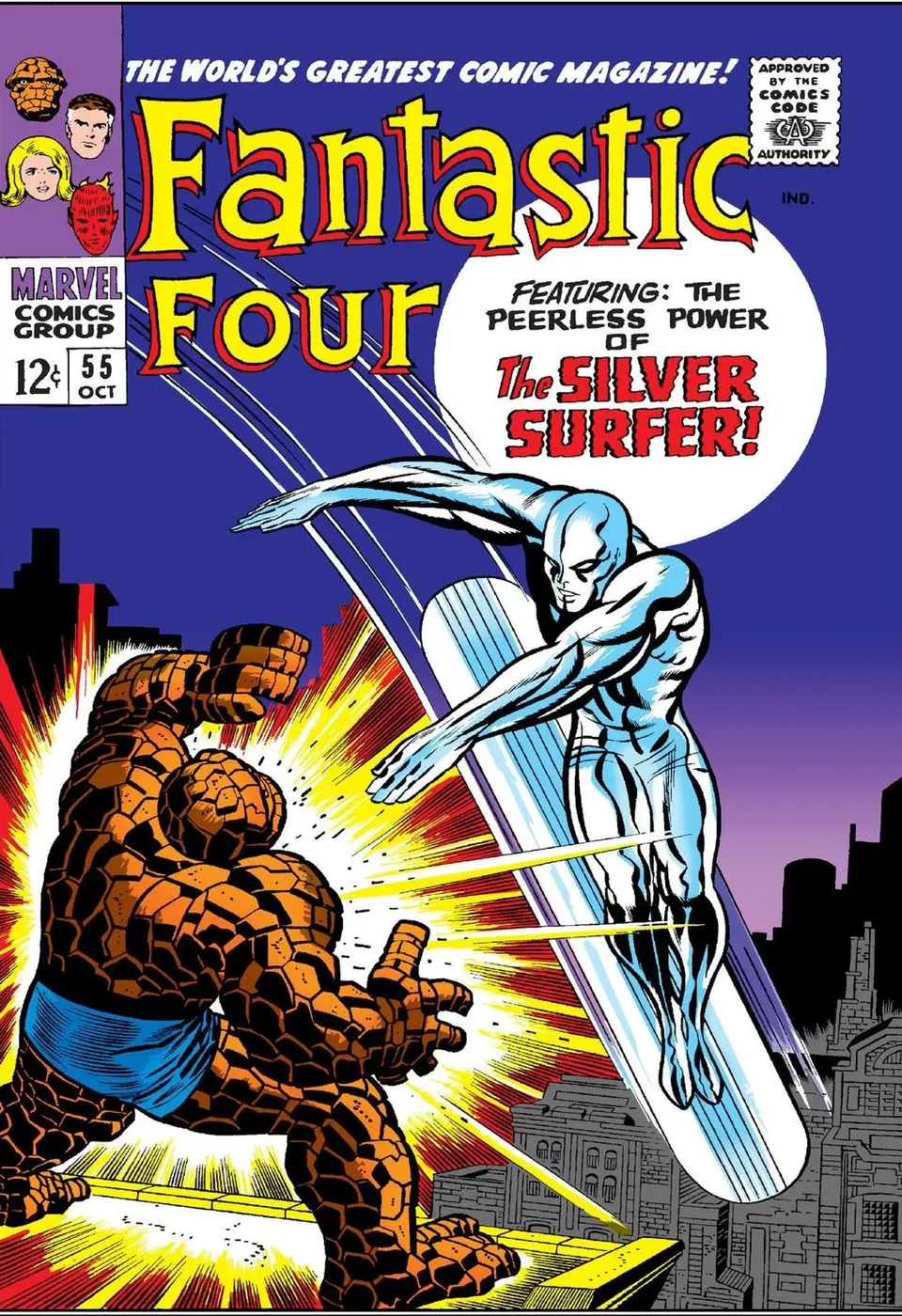 Cover of Fantastic Four #55
