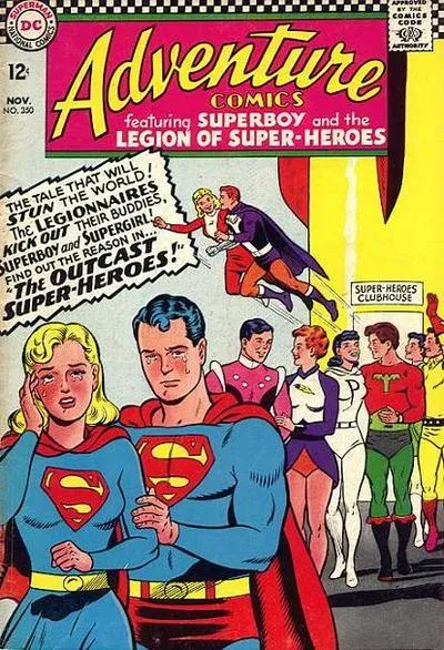 Cover of Adventure Comics #350
