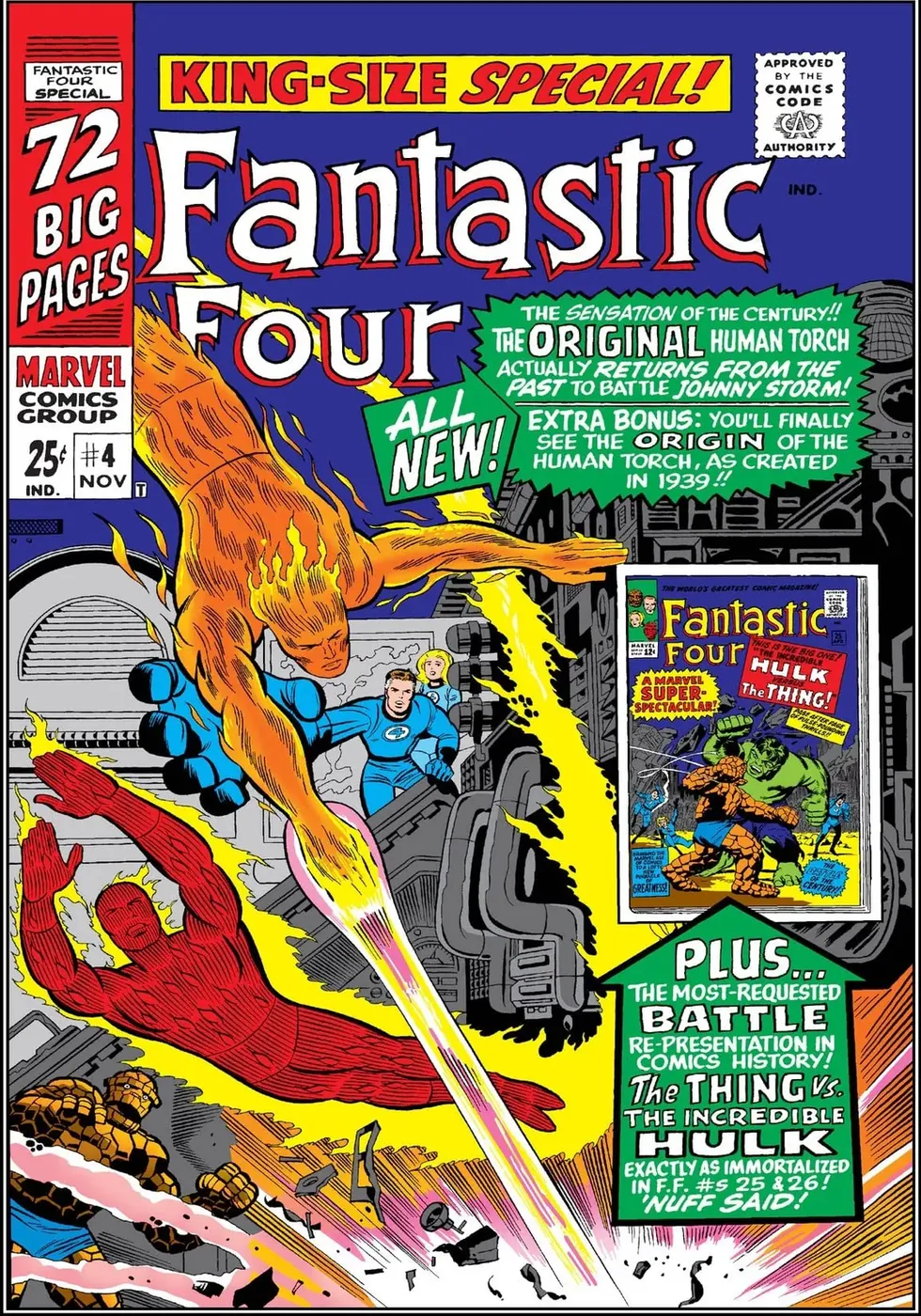 Cover of Fantastic Four Annual #4