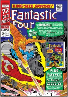 Cover of Fantastic Four Annual #4