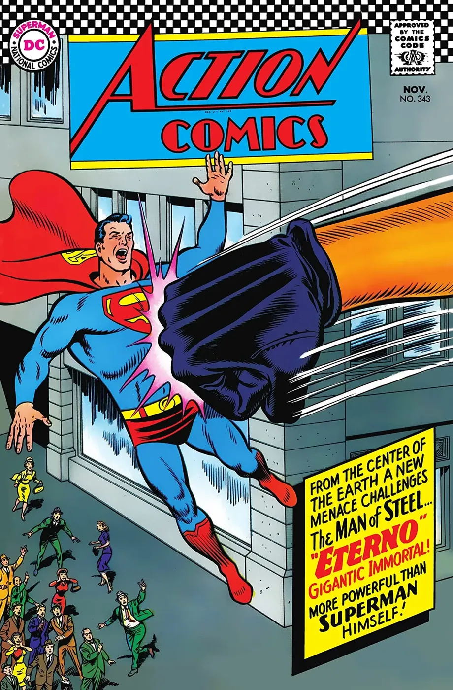 Cover of Action Comics #343