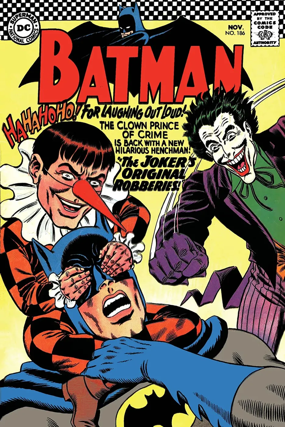 Cover of Batman #186