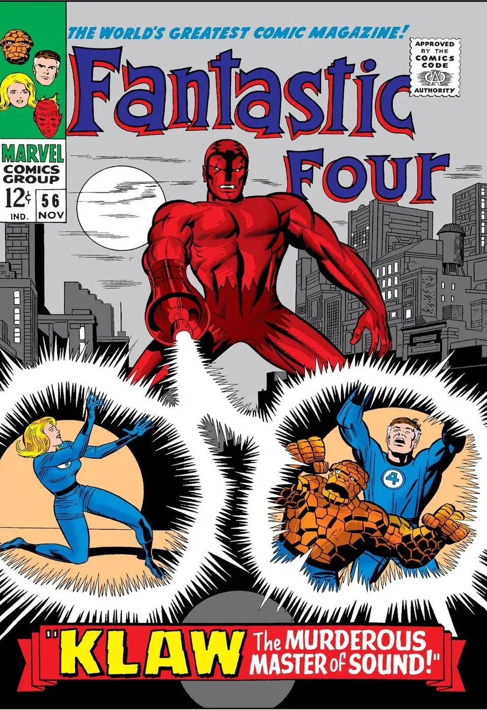 Cover of Fantastic Four #56