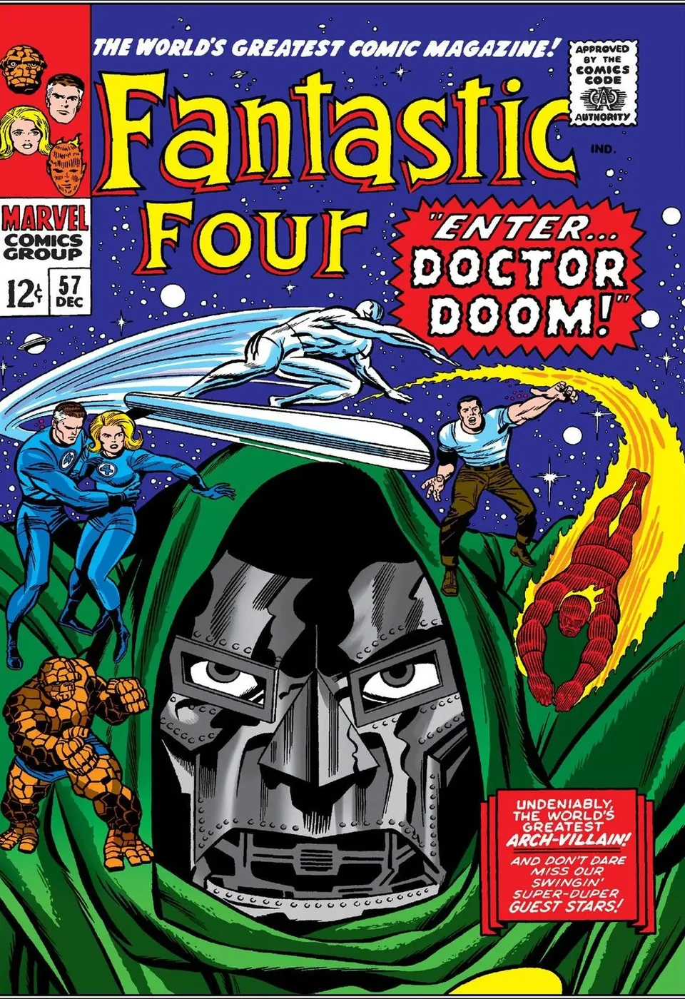 Cover of Fantastic Four #57