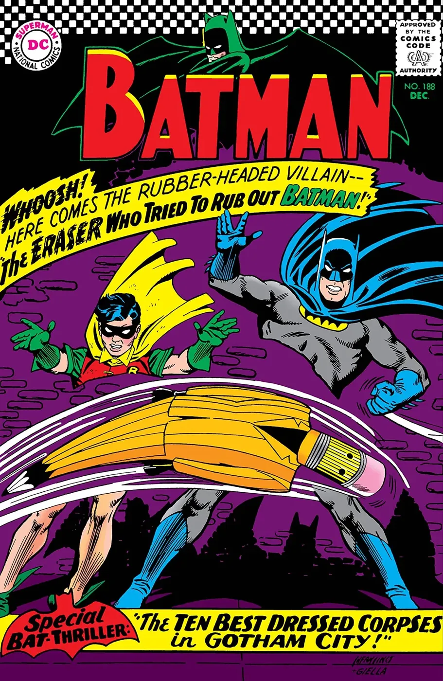Cover of Batman #188