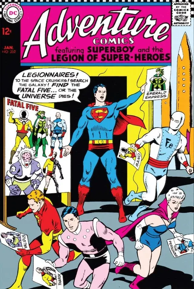 Cover of Adventure Comics #352