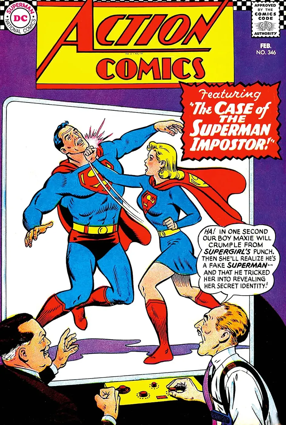 Cover of Action Comics #346