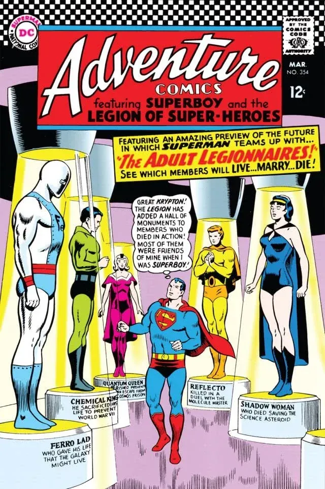 Cover of Adventure Comics #354