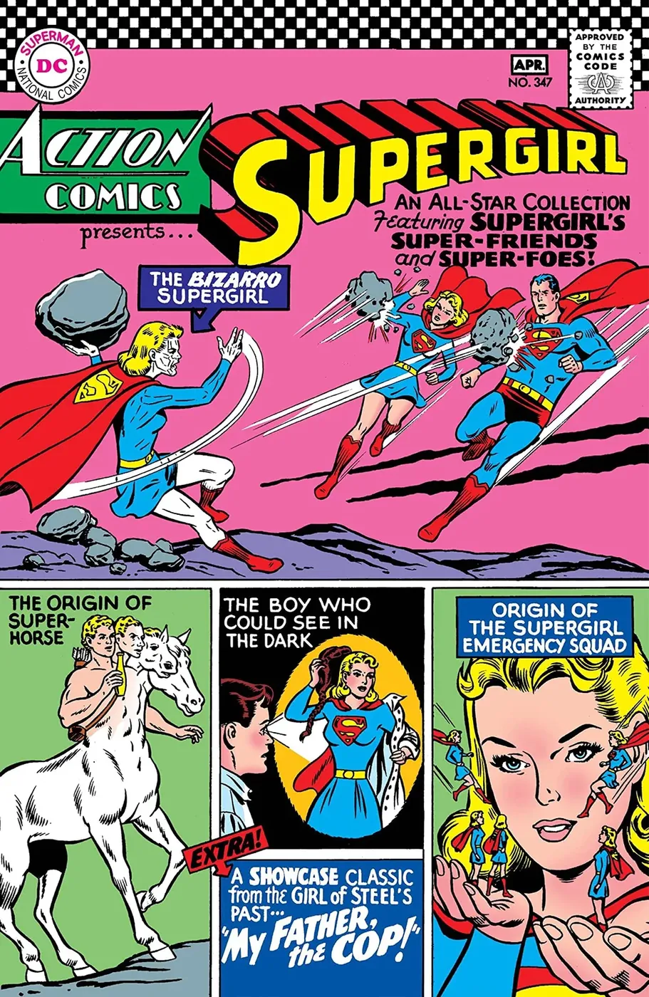 Cover of Action Comics #347