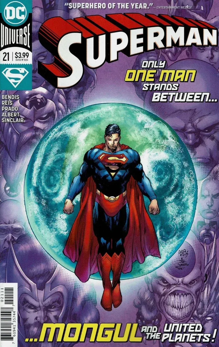 Cover of Superman #21