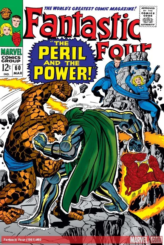 Cover of Fantastic Four #60