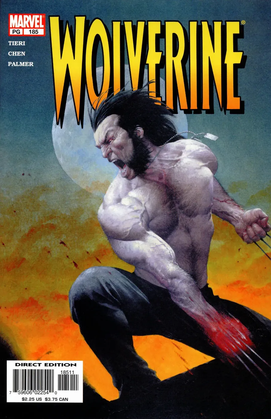 Cover of Wolverine #185