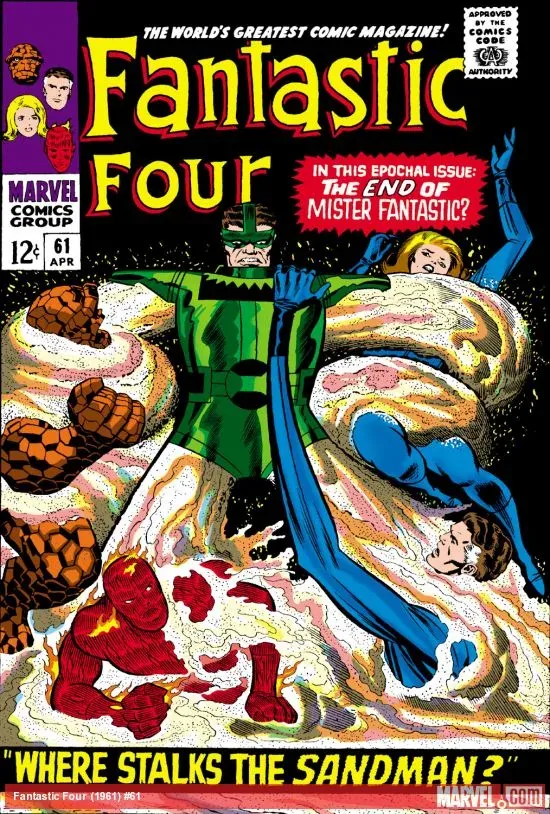 Cover of Fantastic Four #61