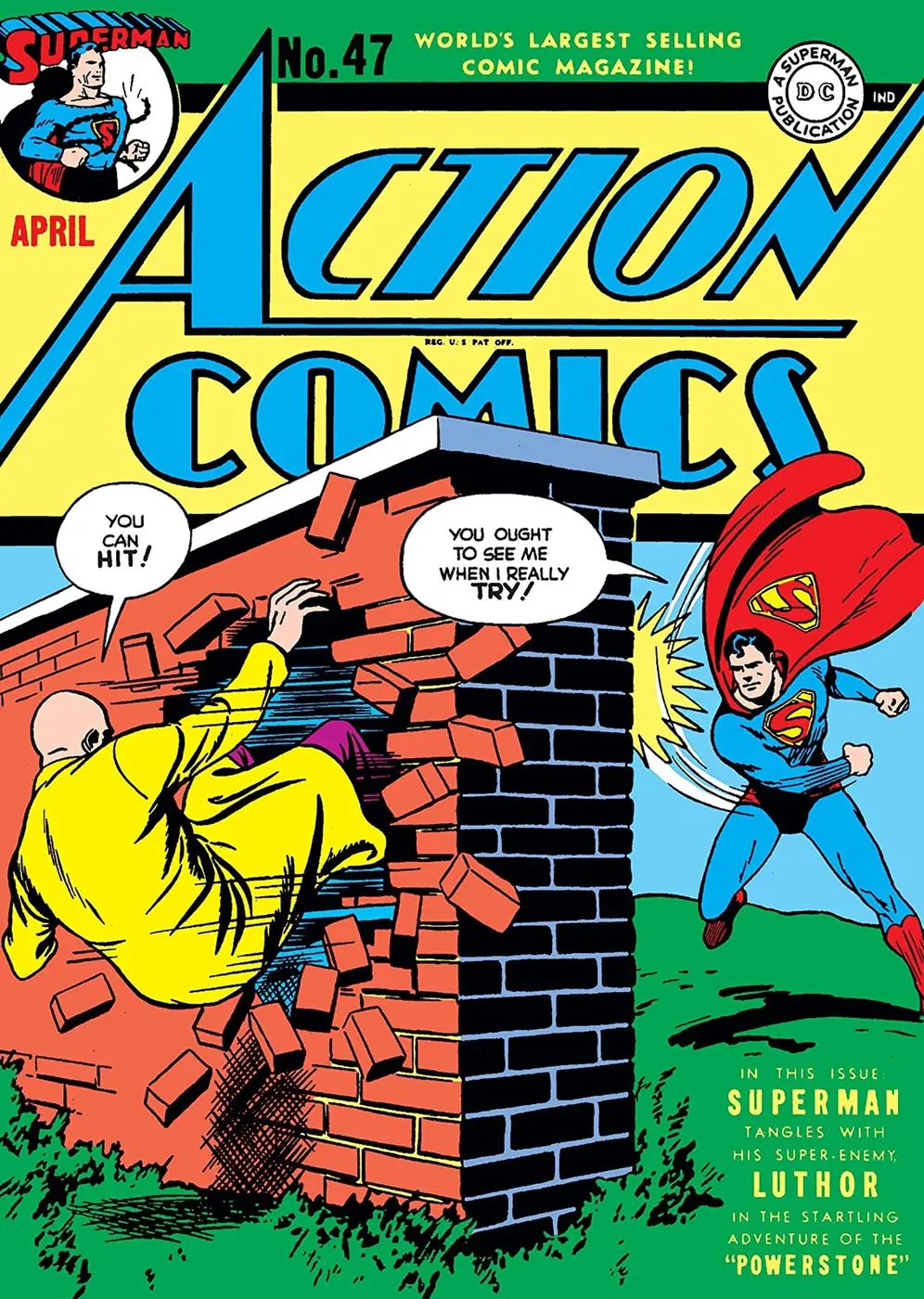 Cover of Action Comics #47