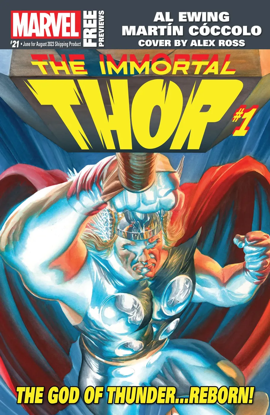 Cover of Marvel Previews #1