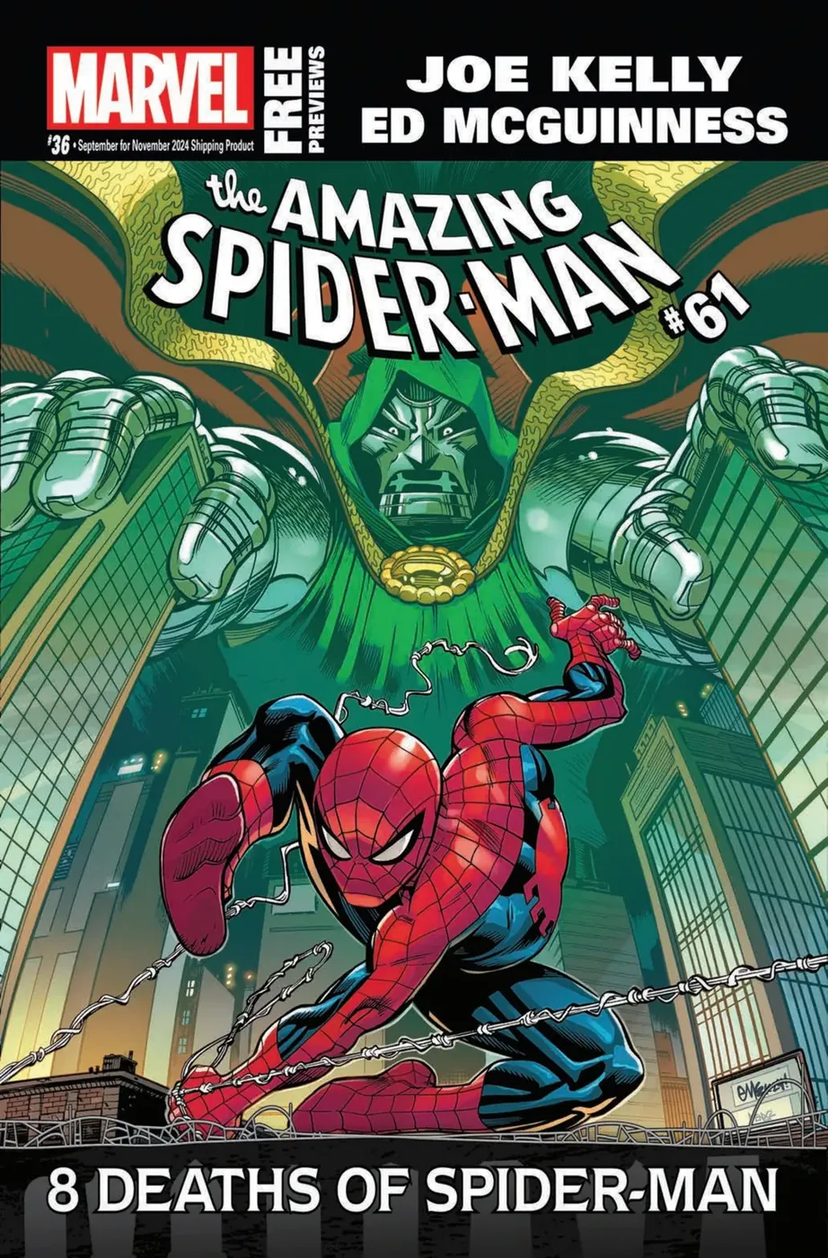 Cover of Marvel Previews #36