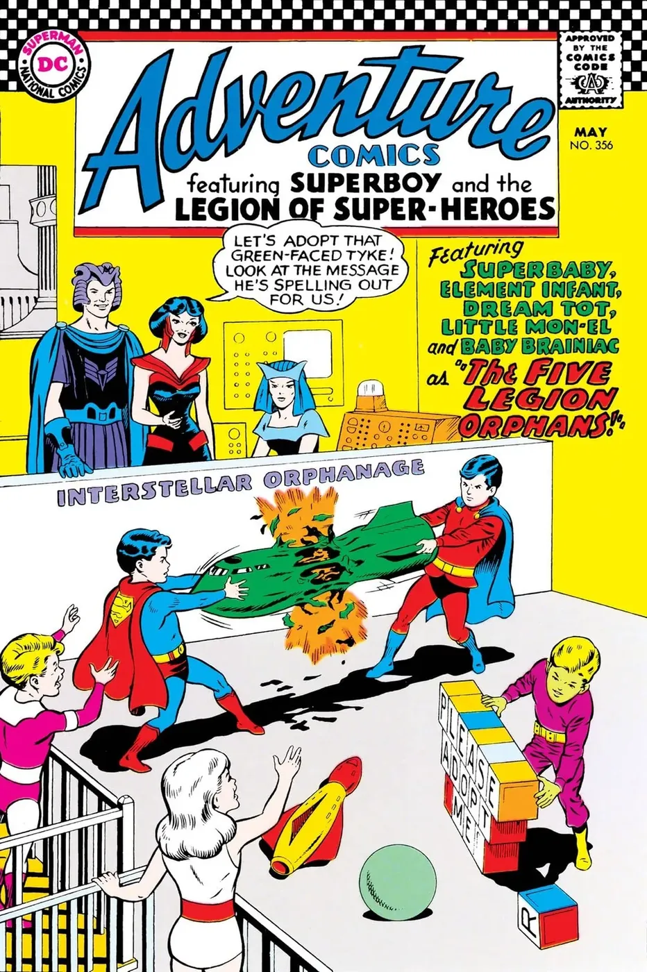 Cover of Adventure Comics #356