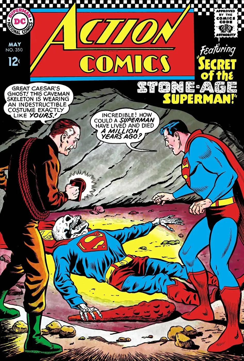 Cover of Action Comics #350