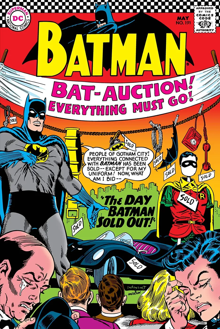 Cover of Batman #191