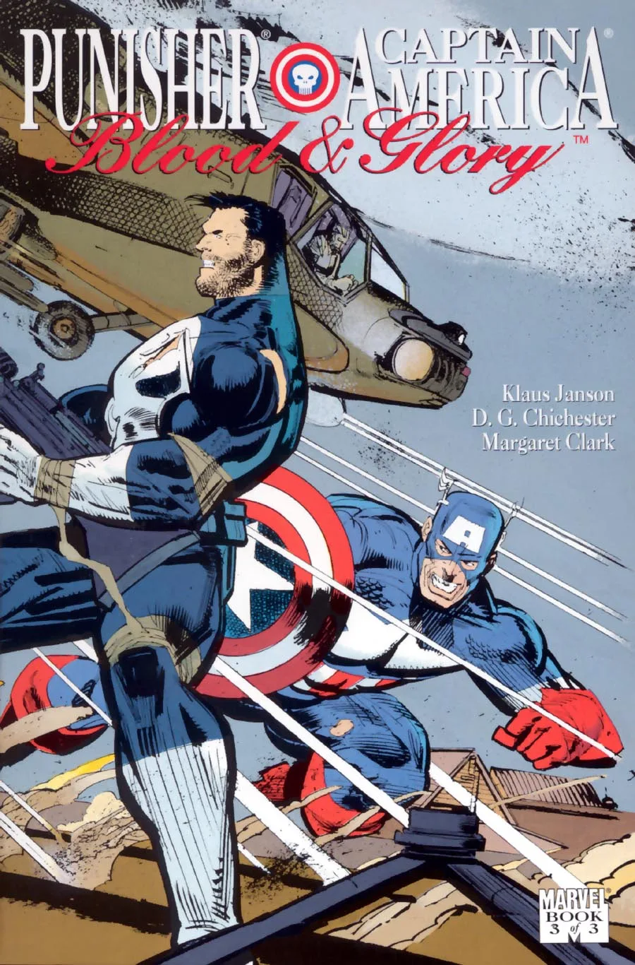 Cover of Blood and Glory [Punisher / Captain America] #3