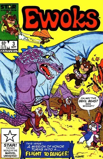 Cover of Ewoks #3