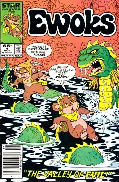 Cover of Ewoks #4