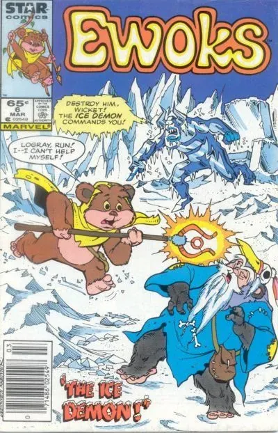 Cover of Ewoks #6