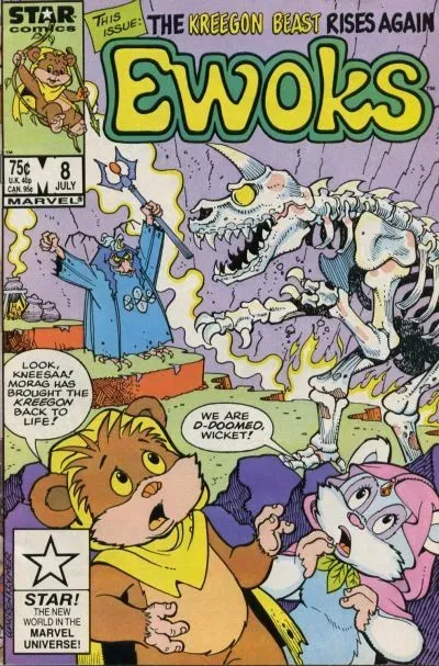 Cover of Ewoks #8