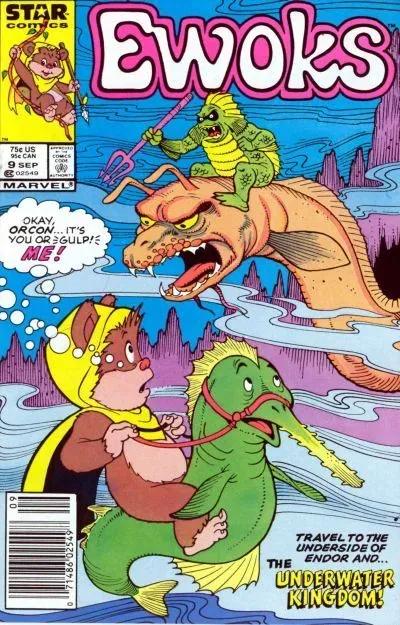 Cover of Ewoks #9