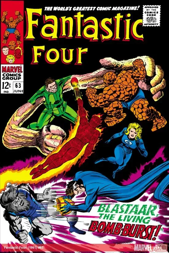 Cover of Fantastic Four #63