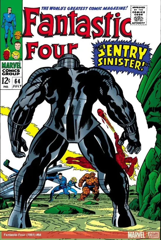 Cover of Fantastic Four #64