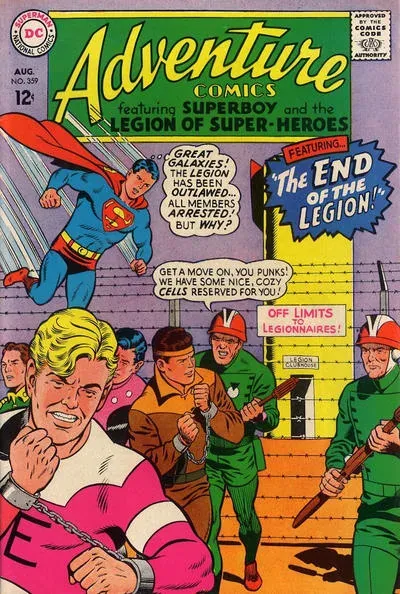 Cover of Adventure Comics #359