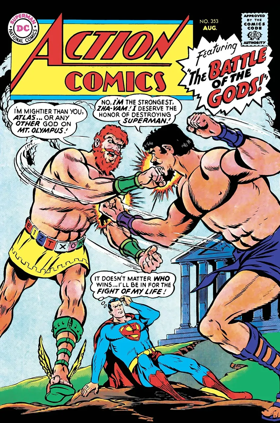 Cover of Action Comics #353