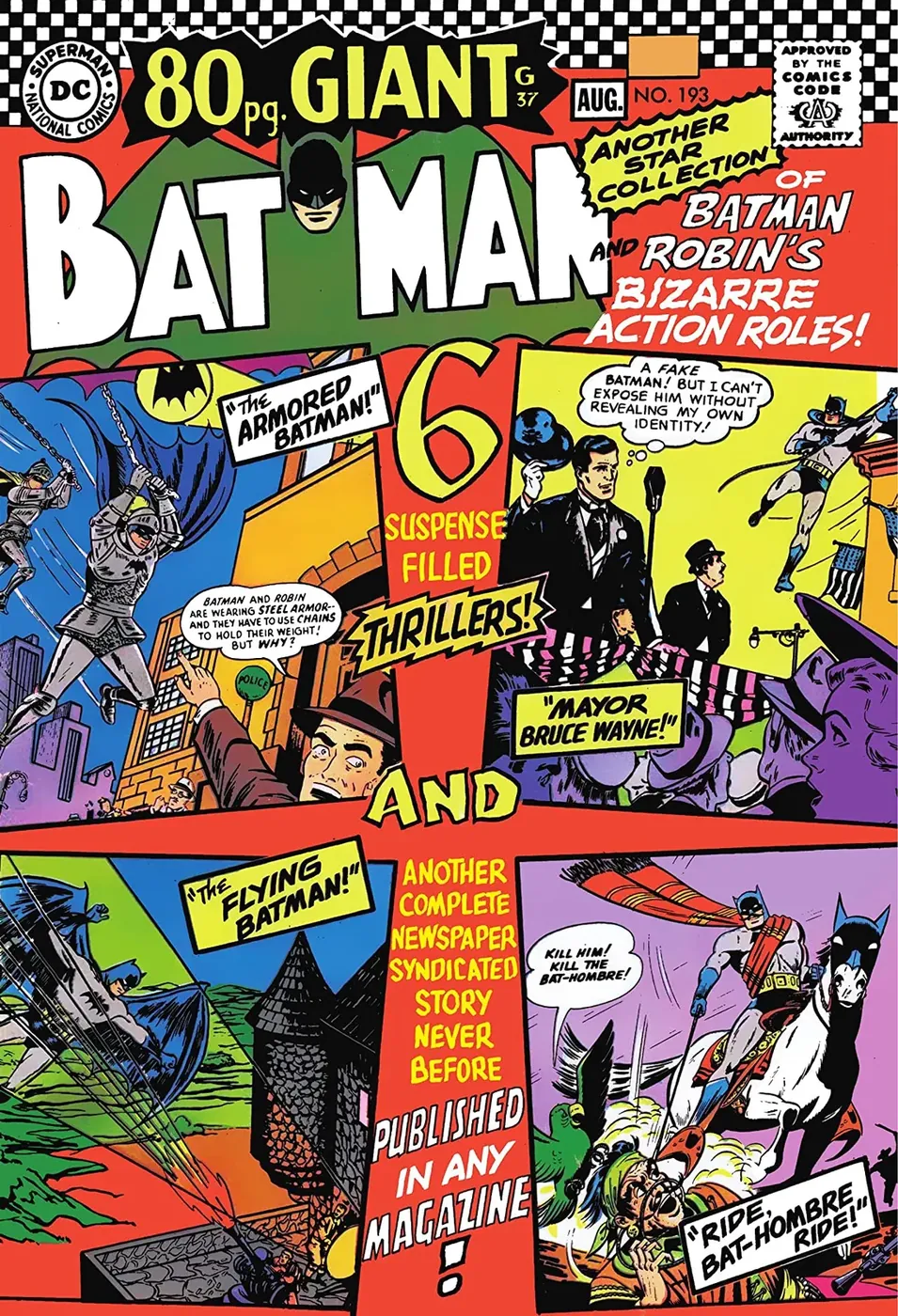 Cover of Batman #193